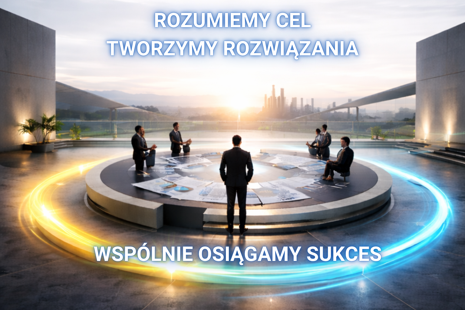 Rozumiemy cel. Tworzymy rozwiązania. Wspólnie osiągamy sukces.
